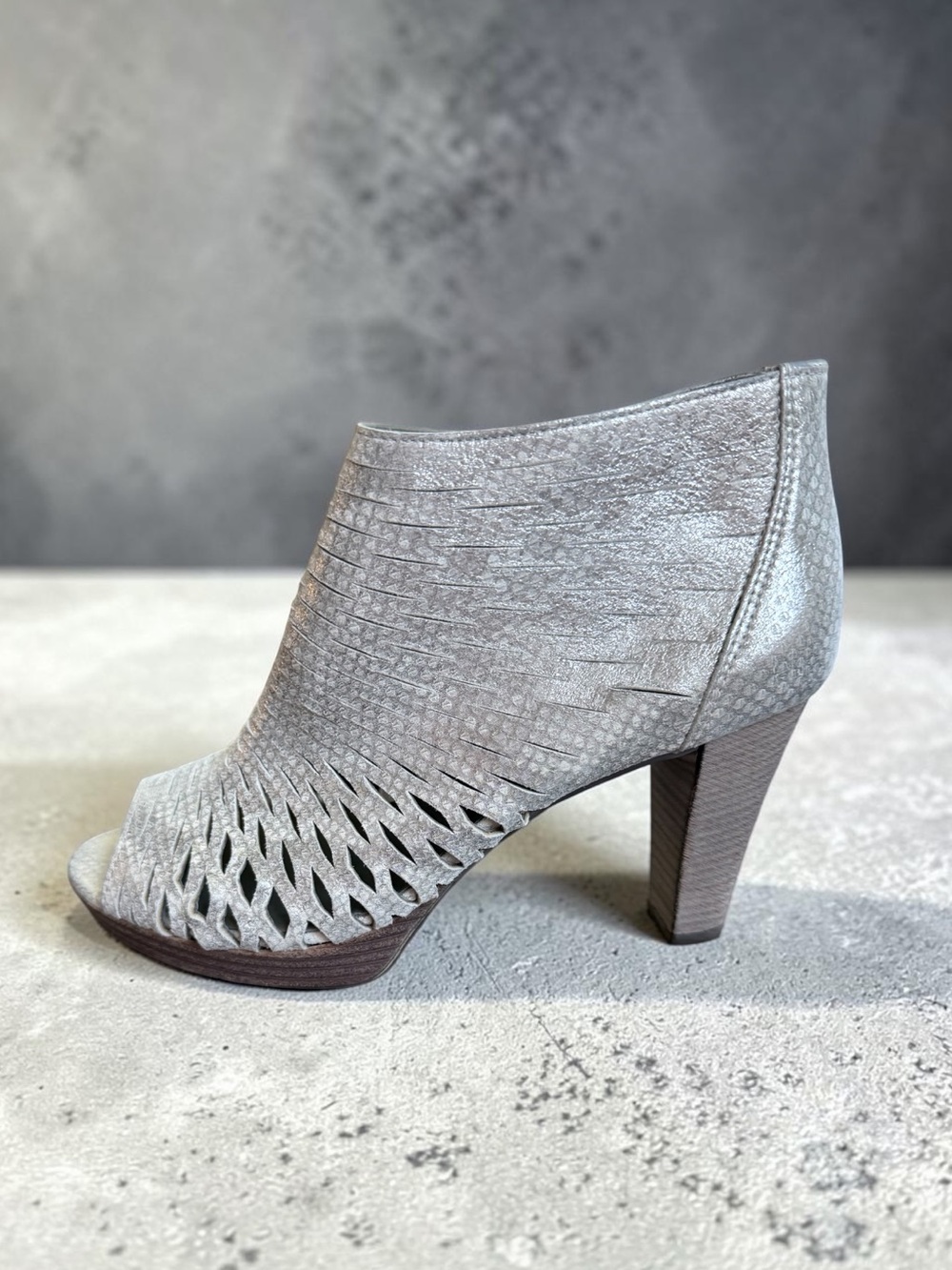 PAUL GREEN Munchen Tracey Peep Toe Bootie Size UK 4- US 6.5